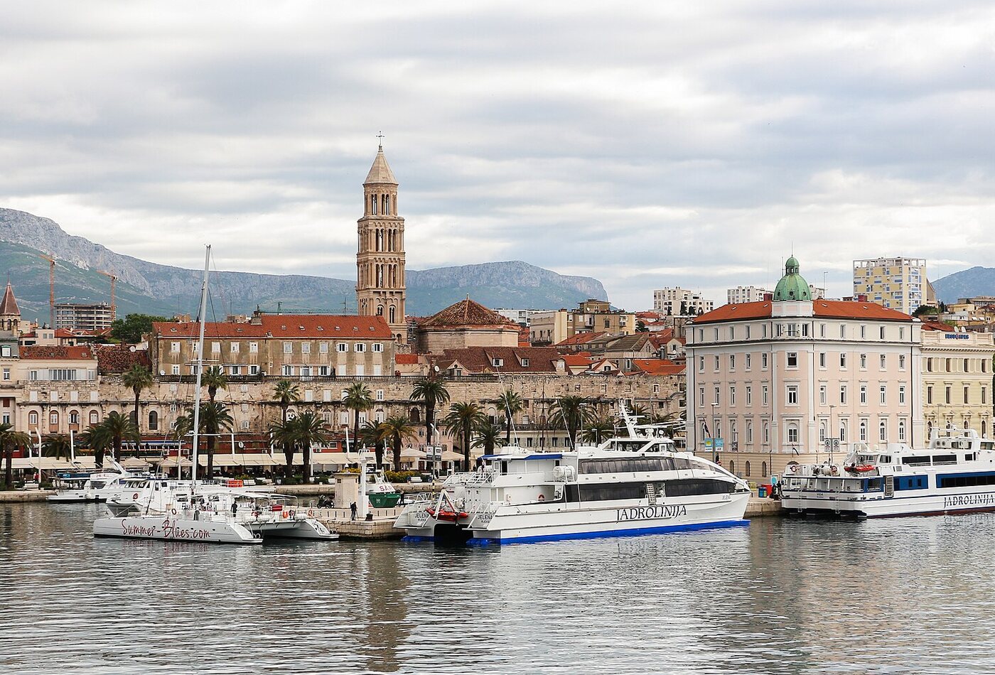 Split и Diocletian Palace Croatia
