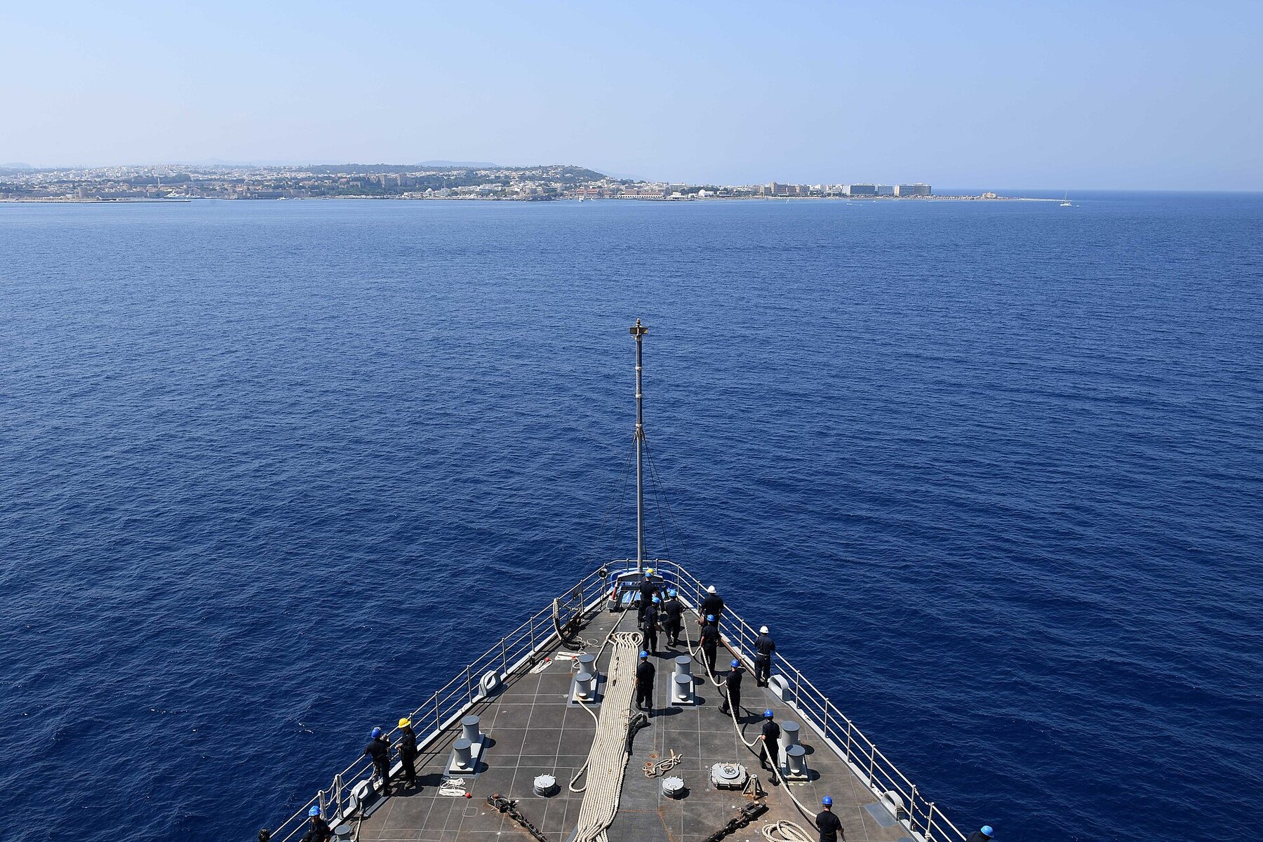 Rhodes паром port и Dodecanese logistics