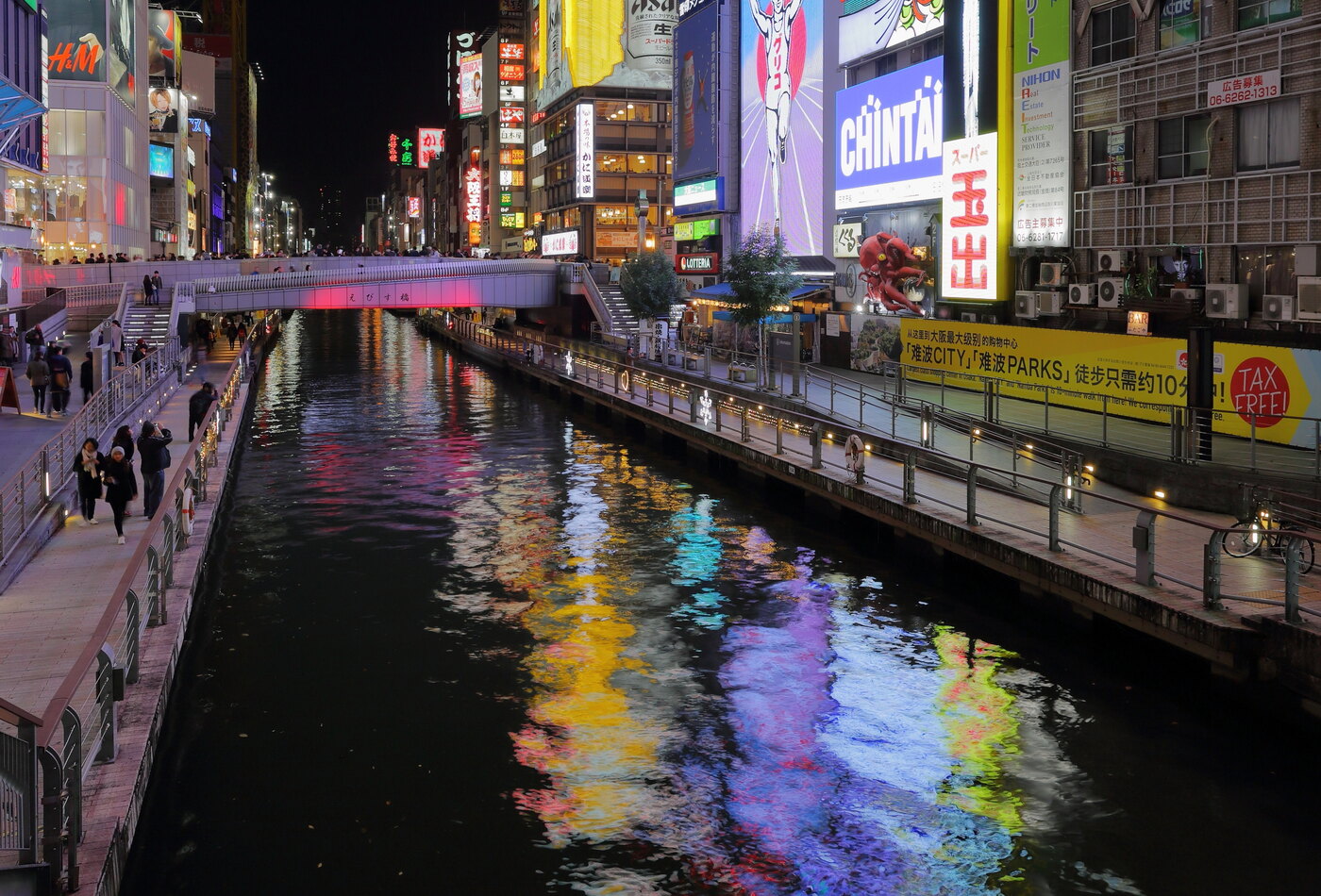 Osaka Dotonbori и daily budget Japan