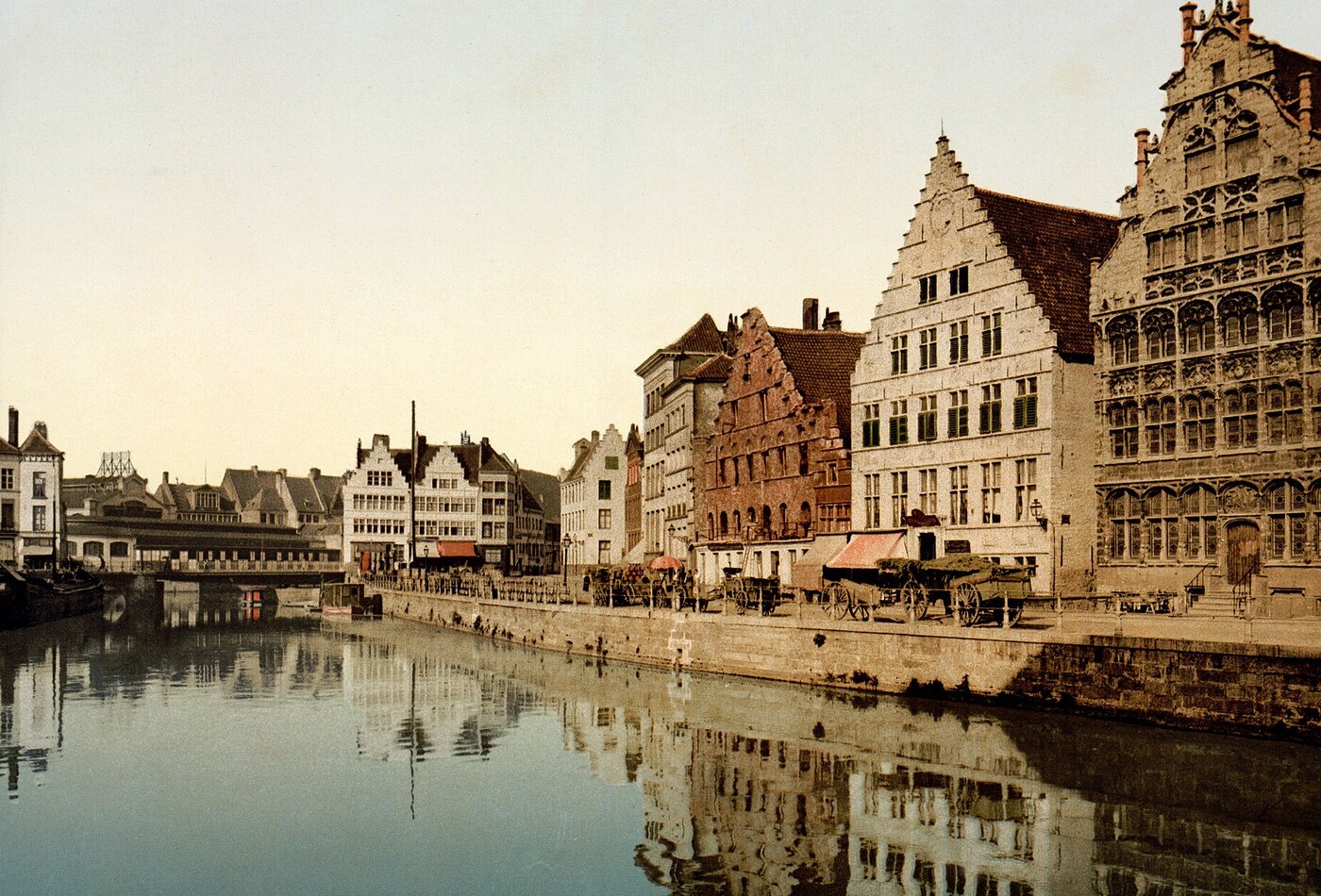 Ghent Graslei и Flanders city route
