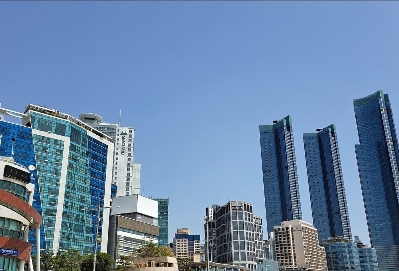 busan Haeundae и coastal city зона