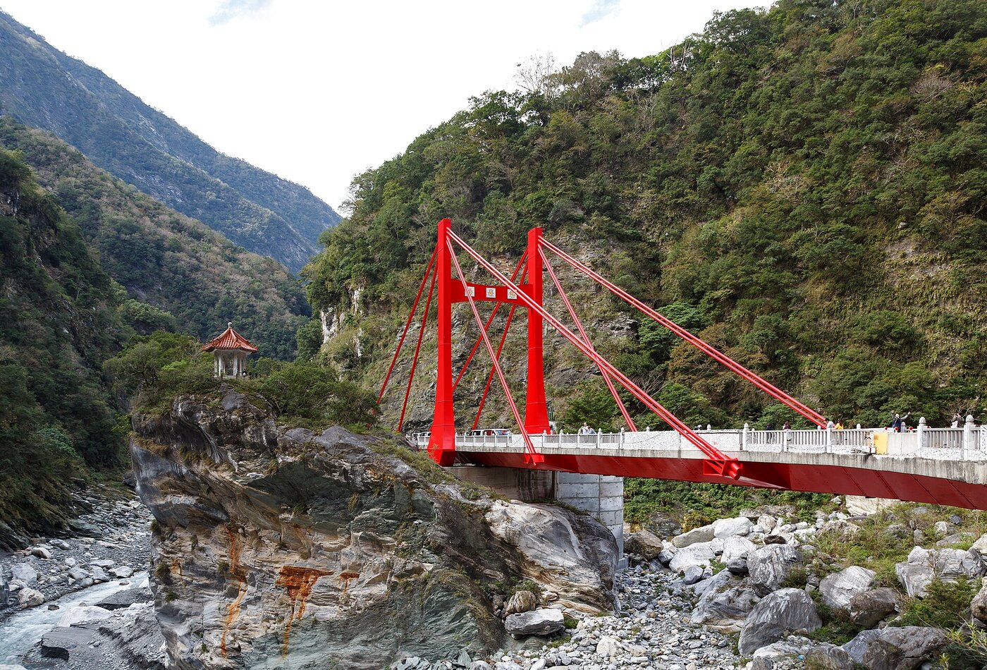 Taroko route in Taiwan itinerary